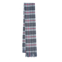 Cashmere Plaid Print Vintage Pre-Loved Scarf