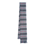 Lambswool Plaid Print Vintage Pre-Loved Scarf