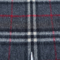 Lambswool Plaid Print Vintage Pre-Loved Scarf