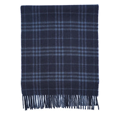 Cashmere Plaid Print Vintage Pre-Loved Scarf