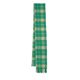 Cashmere Plaid Print Vintage Pre-Loved Scarf