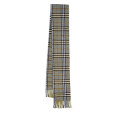 Lambswool Plaid Print Vintage Pre-Loved Scarf