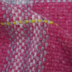 Merino Plaid Print Vintage Pre-Loved Scarf