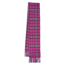Cashmere Plaid Print Vintage Pre-Loved Scarf