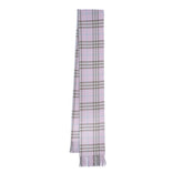 Lambswool Plaid Print Vintage Pre-Loved Scarf