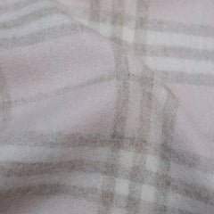 Cashmere Plaid Print Vintage Pre-Loved Scarf