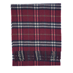 Cashmere Plaid Print Vintage Pre-Loved Scarf