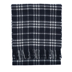 Cashmere Plaid Print Vintage Pre-Loved Scarf