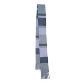 Merino/Cashmere Striped Print Vintage Pre-Loved Scarf