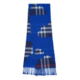 Wool Plaid Print Vintage Pre-Loved Scarf
