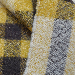 Cashmere Plaid Print Vintage Pre-Loved Scarf
