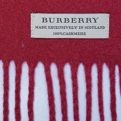 Cashmere Plain Vintage Pre-Loved Scarf