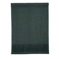 Wool Plain Print Vintage Pre-Loved Scarf