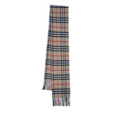 Cashmere Plaid Print Vintage Pre-Loved Scarf