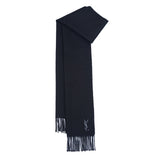 YSL Wool Plain Vintage Pre-Loved Scarf