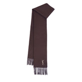 YSL Wool Plain Vintage Pre-Loved Scarf