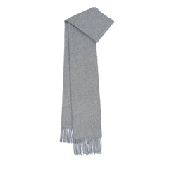 YSL Merino Wool Plain Vintage Pre-Loved Scarf