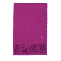 YSL Wool Plain Vintage Pre-Loved Scarf
