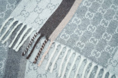 Gucci GG Pattern Cashmere Scarf (Pre-owned)