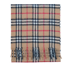 Cashmere Plaid Print Vintage Pre-Loved Scarf