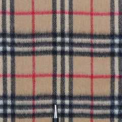 Cashmere Plaid Print Vintage Pre-Loved Scarf
