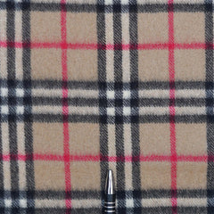 Cashmere Plaid Print Vintage Pre-Loved Scarf