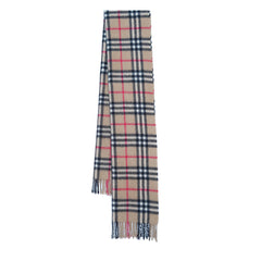 Cashmere Plaid Print Vintage Pre-Loved Scarf