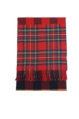 Burberry Red Check Scarf (Pre-owned)