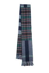 Burberry Blue Check Scarf (Pre-owned)