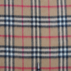 Cashmere Plaid Print Vintage Pre-Loved Scarf