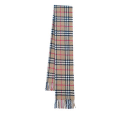 Cashmere Plaid Print Vintage Pre-Loved Scarf