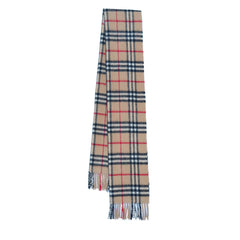 Lambswool Plaid Print Vintage Pre-Loved Scarf