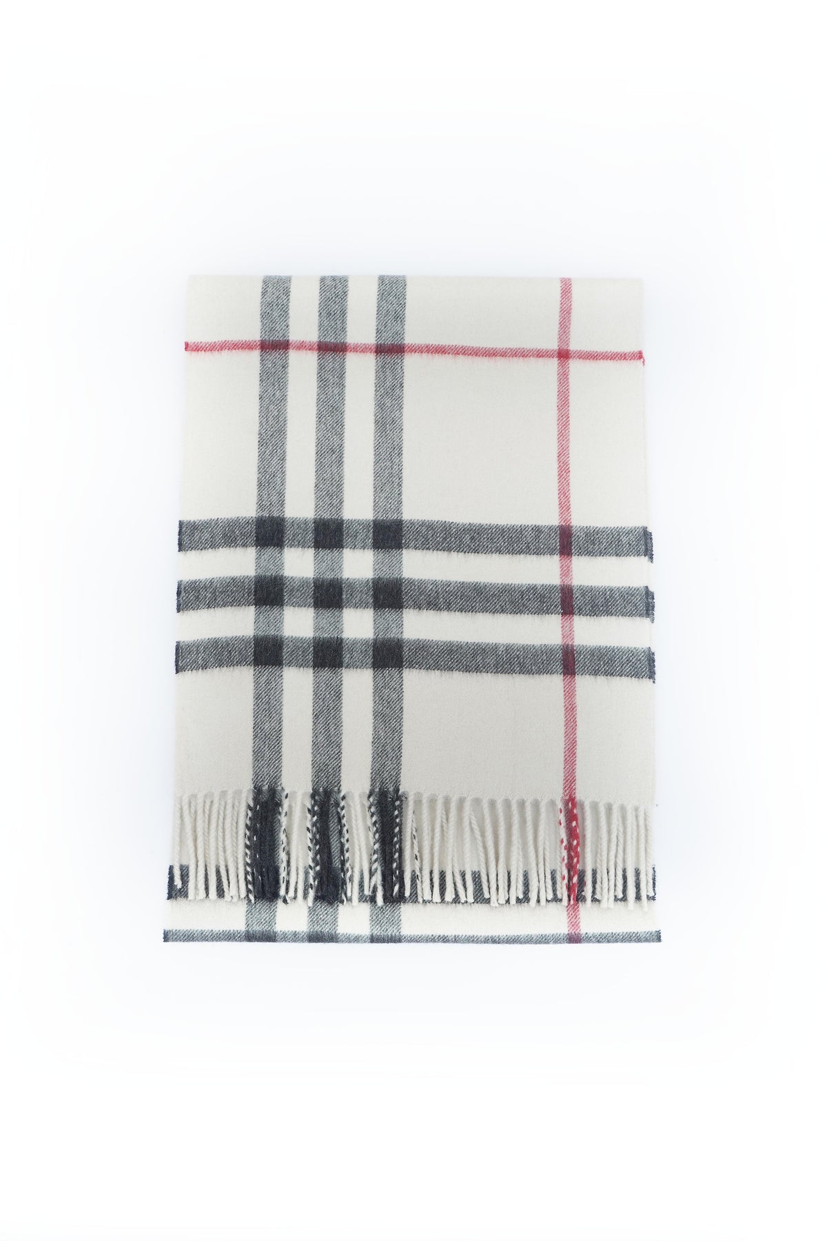 Burberry Check Cashmere Scarf (Pre-owned)