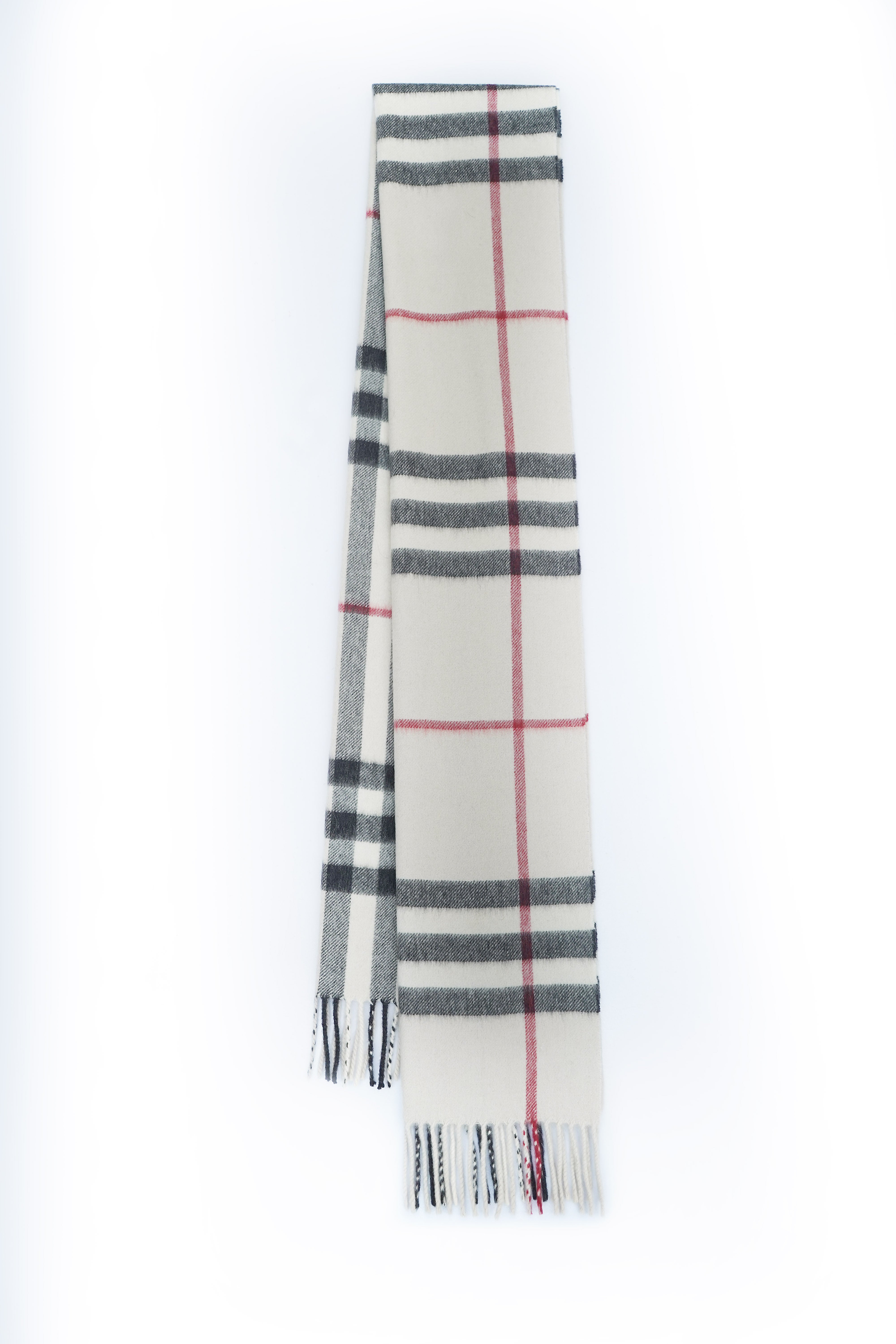 Burberry Check Cashmere Scarf (Pre-owned)