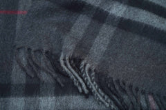 BURBERRY Check Cashmere Scarf (Pre- Owned)