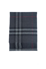 BURBERRY Check Cashmere Scarf (Pre- Owned)