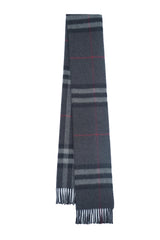BURBERRY Check Cashmere Scarf (Pre- Owned)