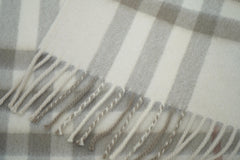 BURBERRY Classic Giant Check Cashmere Scarf (Pre-owned)