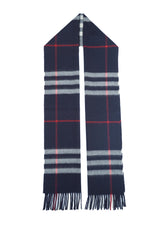 BURBERRY Giant Check Cashmere Scarf (Pre-Owned)