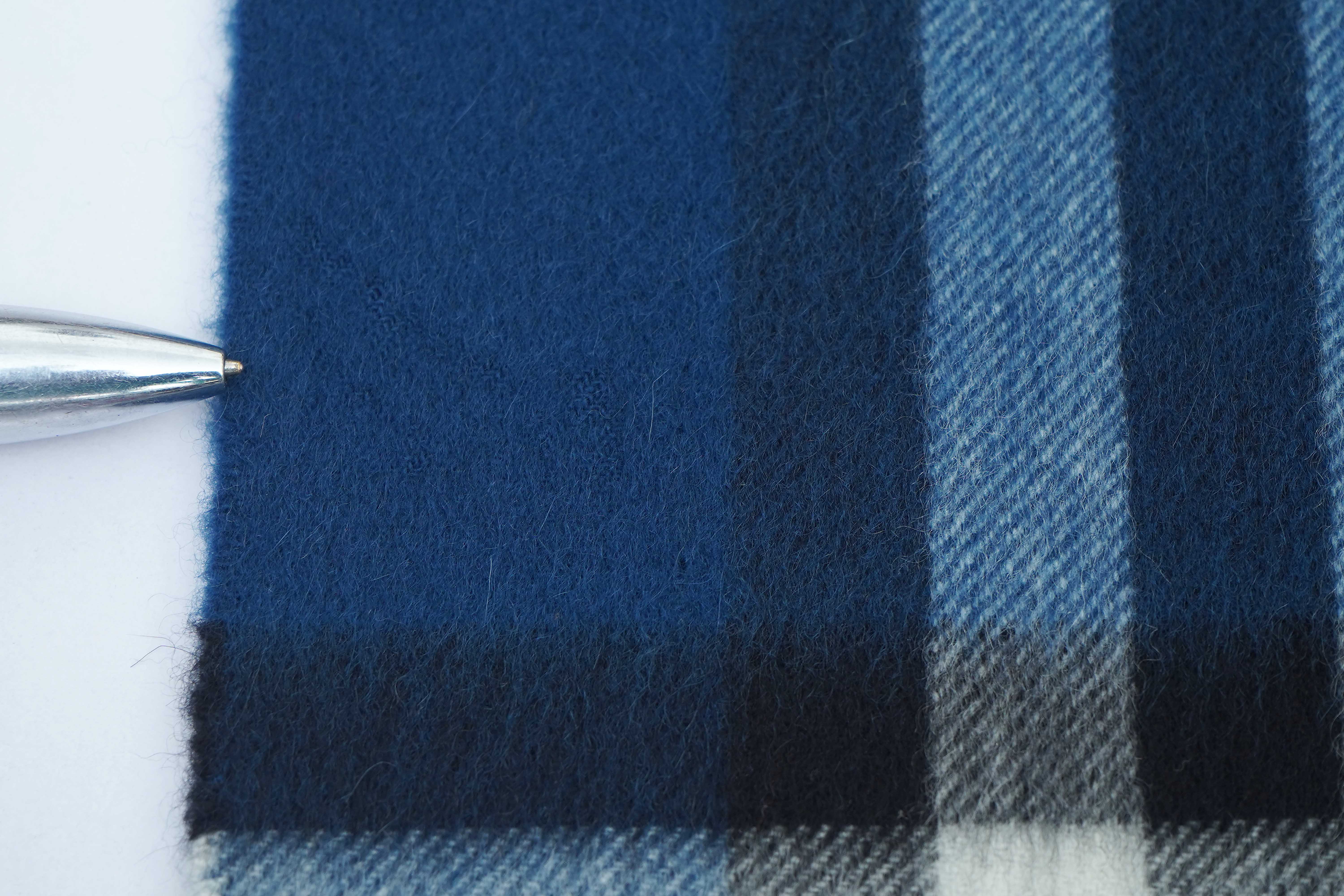 BURBERRY Giant Check Cashmere Scarf (Pre-Owned)