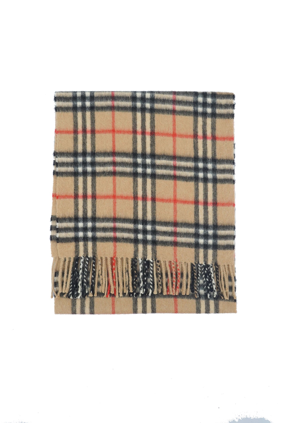 Burberry Cashmere Check Scarf (Pre-owned)