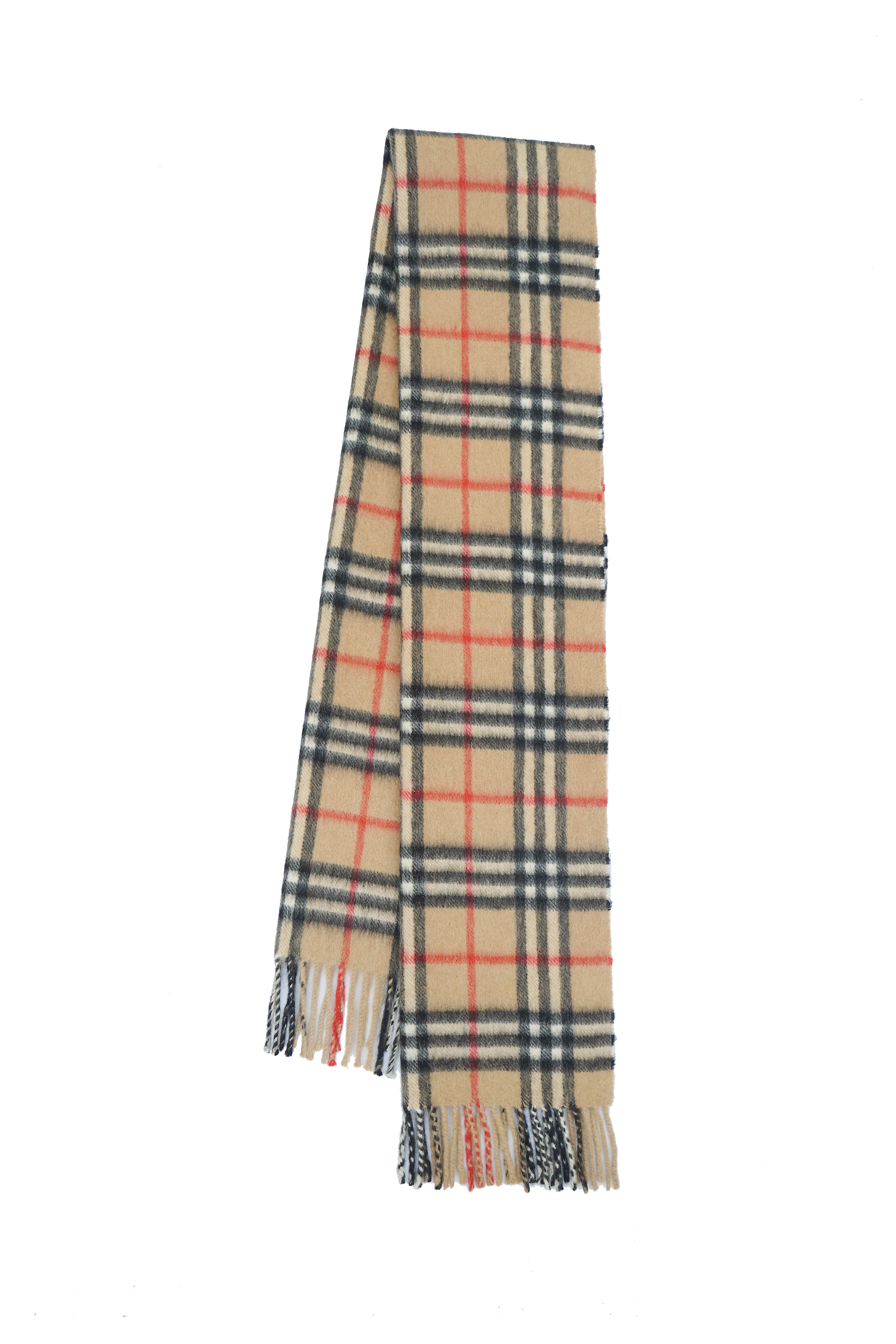 Burberry Cashmere Check Scarf (Pre-owned)
