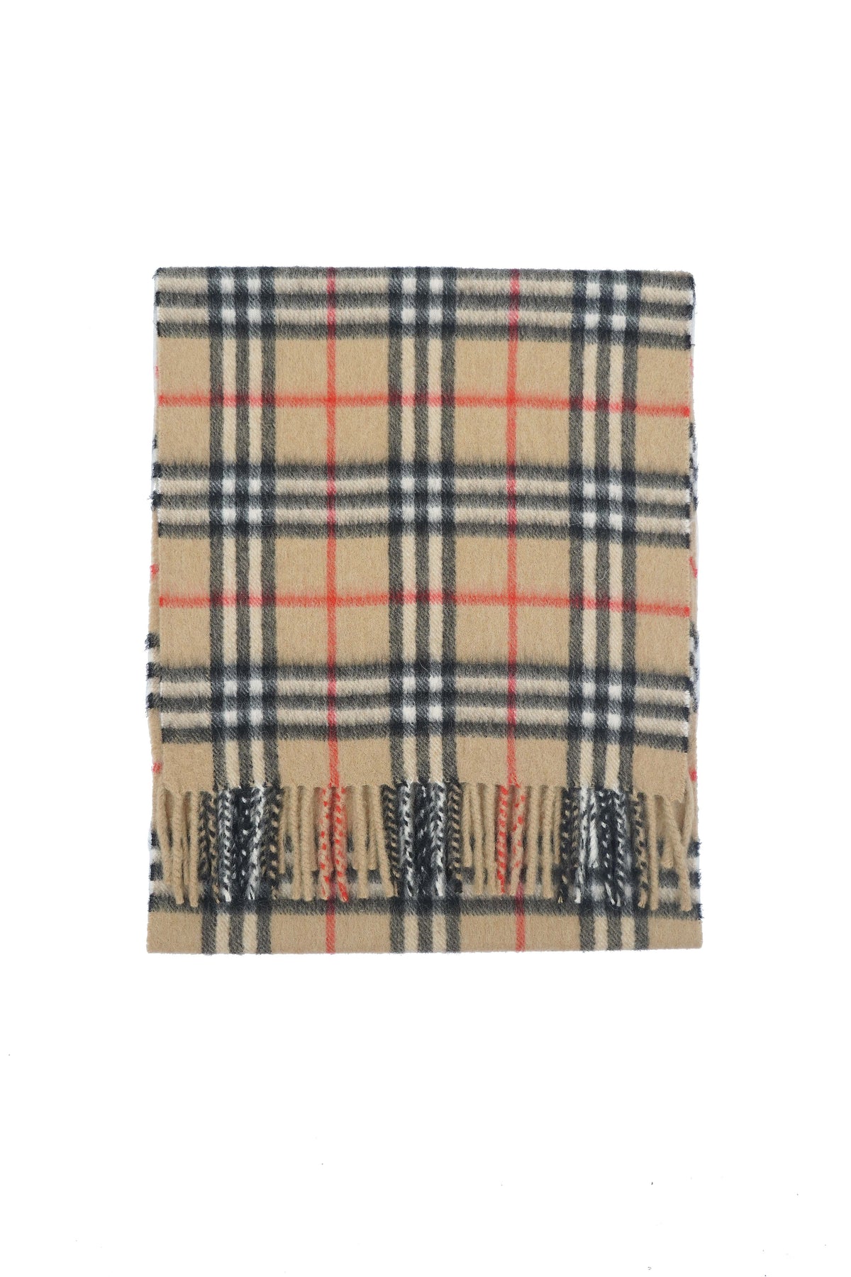 Burberry Cashmere Check Scarf (Pre-owned)