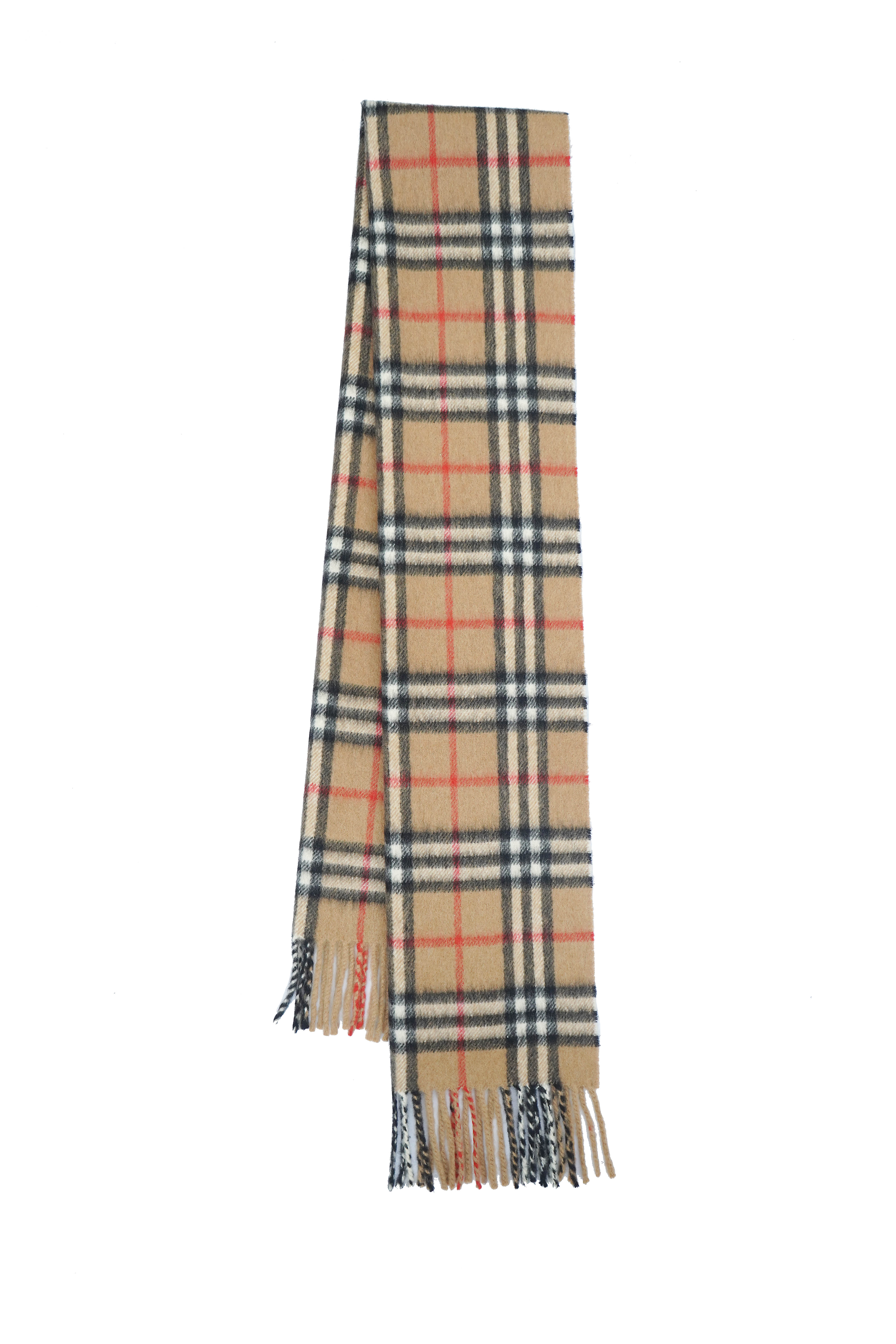Burberry Cashmere Check Scarf (Pre-owned)