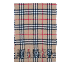 Lambswool Plaid Print Vintage Pre-Loved Scarf