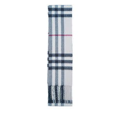 Cashmere Plaid Print Vintage Pre-Loved Scarf