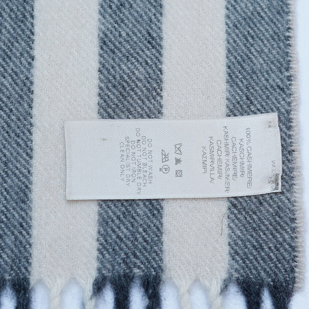 Cashmere Plaid Print Vintage Pre-Loved Scarf