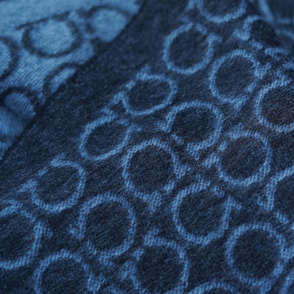 Cashmere Classic Print Vintage Pre-Loved Scarf