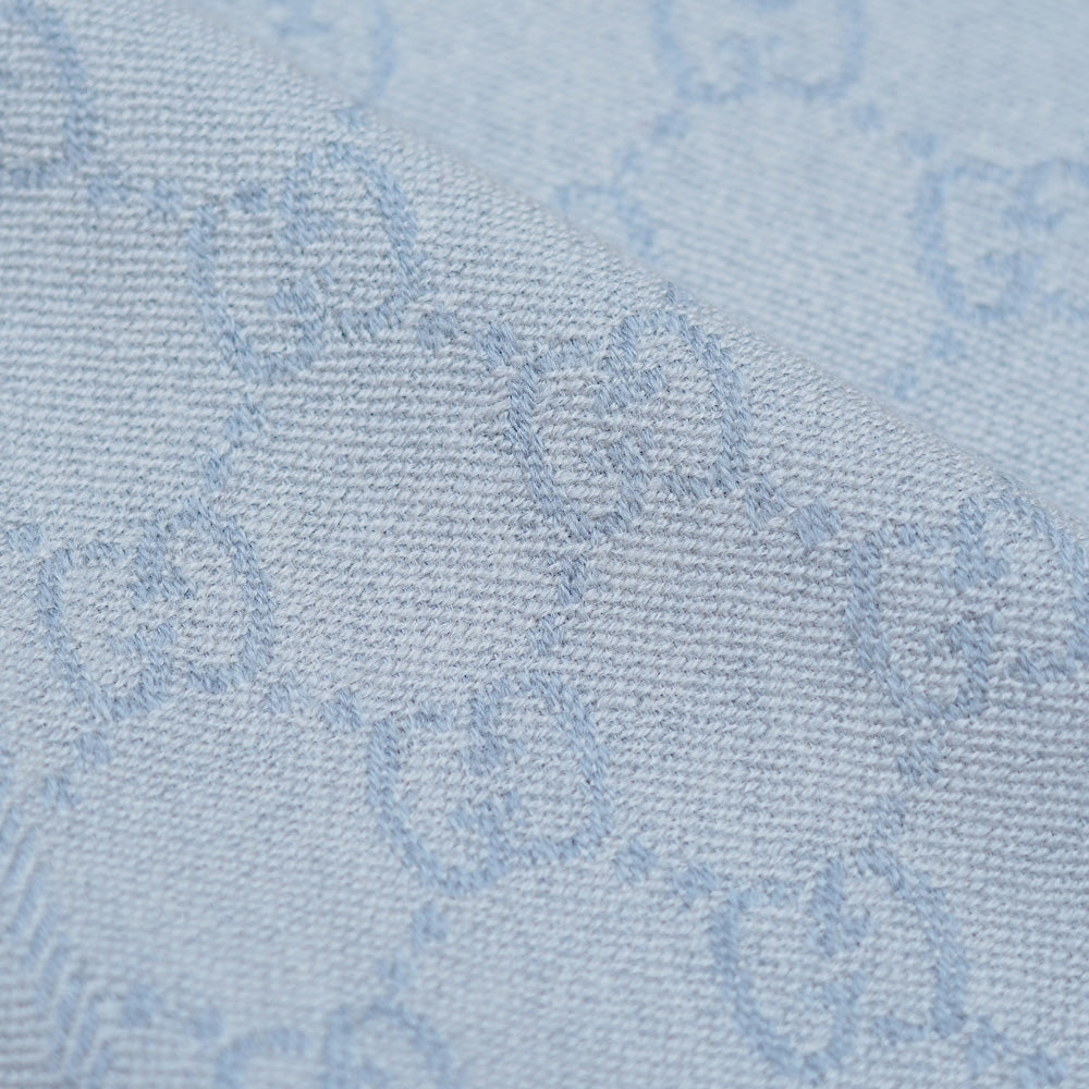Wool GG Pattern Vintage Pre-Loved Scarf