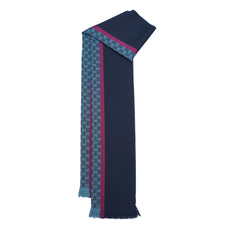 Wool GG Pattern Vintage Pre-Loved Scarf